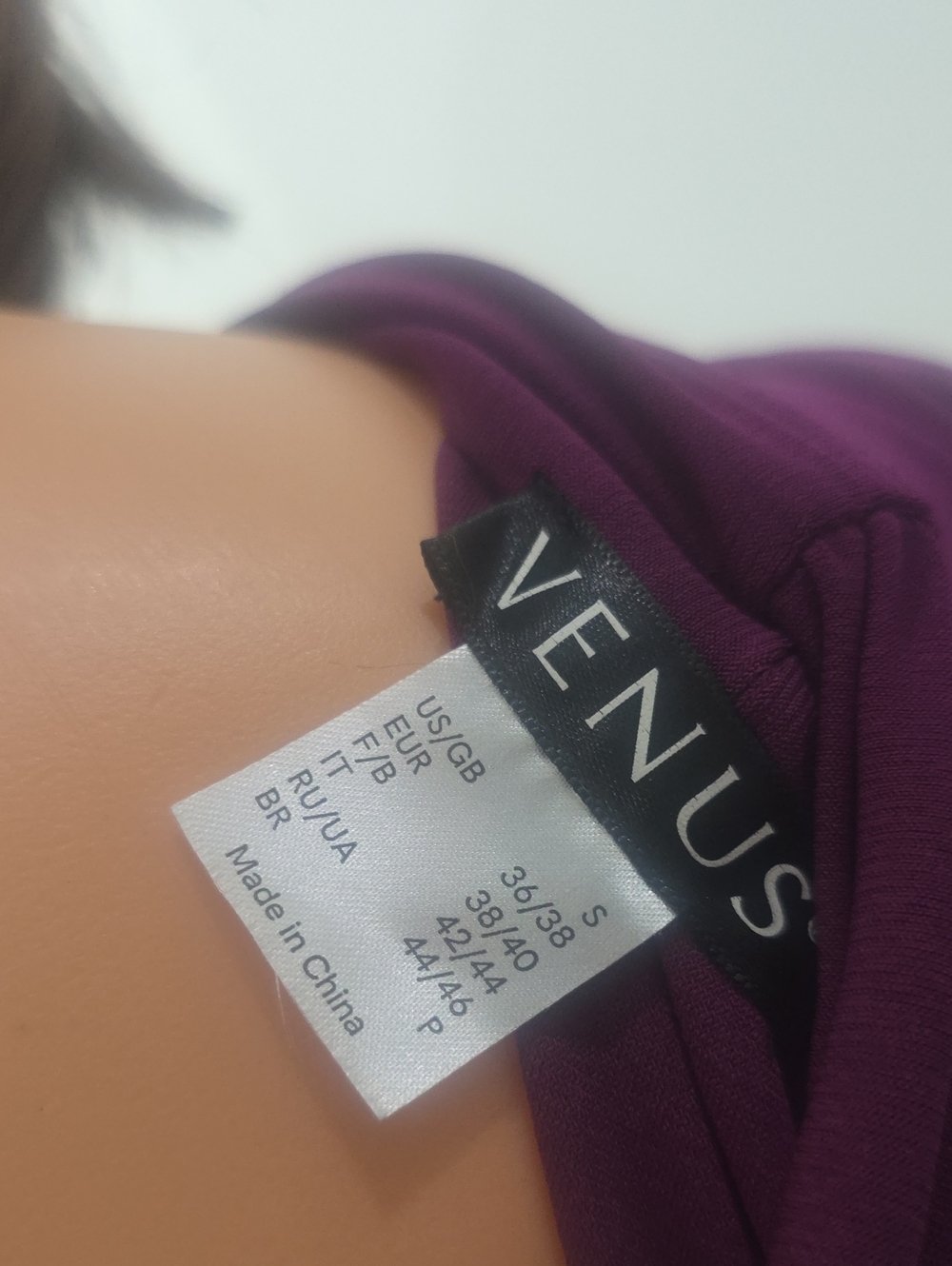 Venus Purple/Violet Long Sleeve Dressy Jumpsuit - Size 4 - Picture 13 of 13